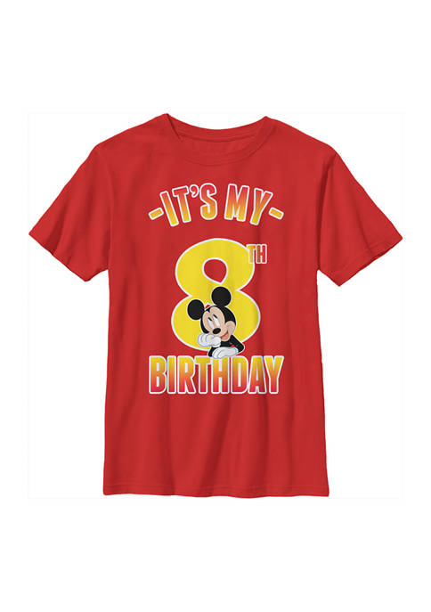 Disney® Mickey Boys 4-7 Hiya Pal 8th Birthday