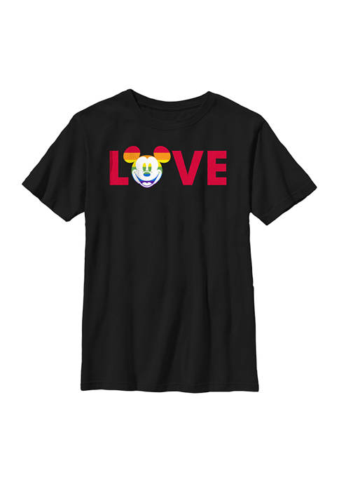 Disney® Boys 4-7 Loves Pride Graphic T-Shirt