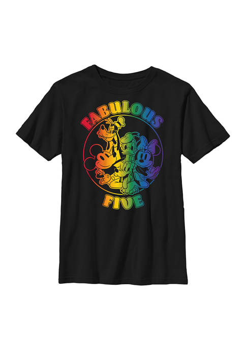 Disney® Boys 4-7 Prideful Five Graphic T-Shirt