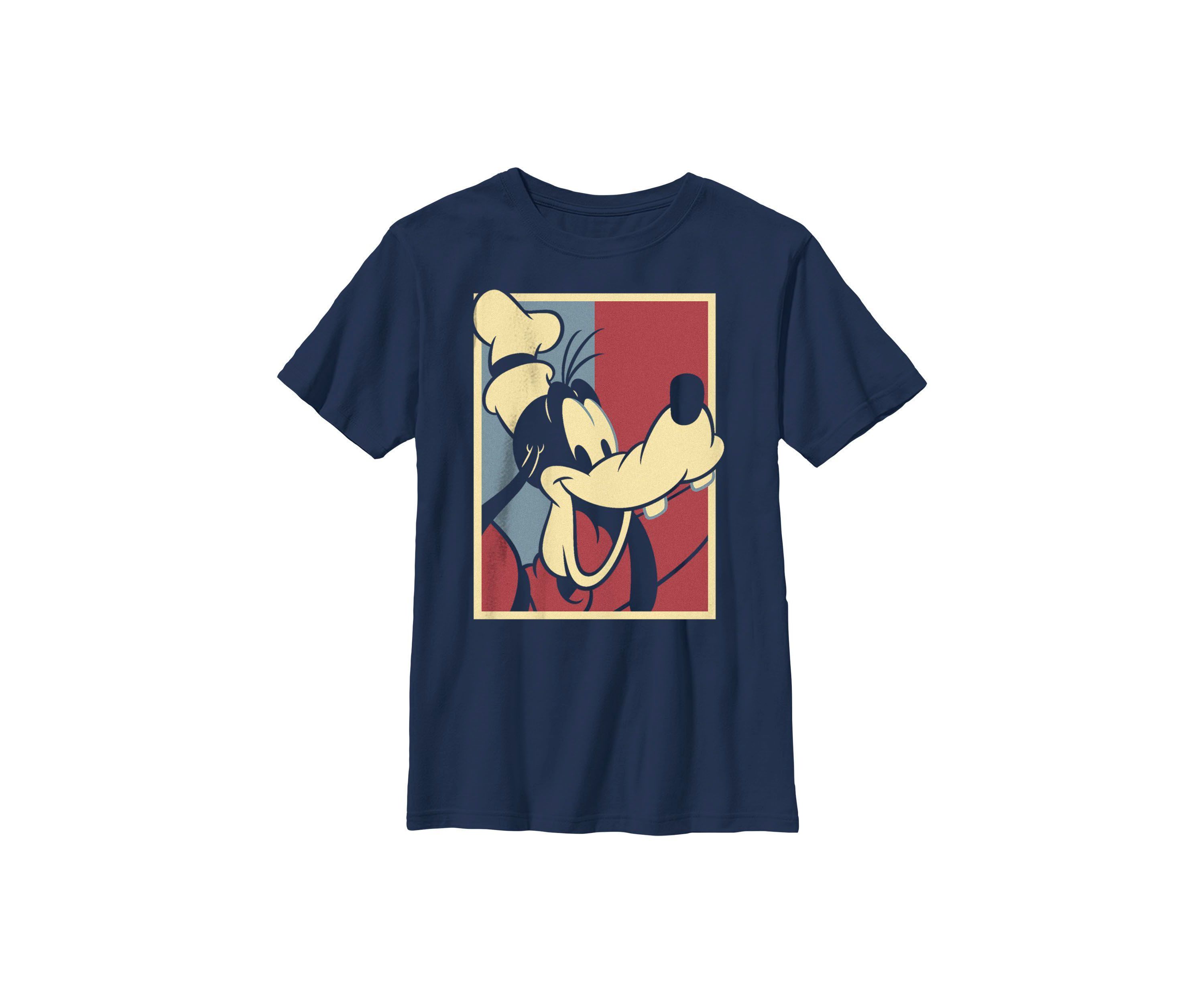 Goofy Red And Blue Graphic T-Shirt