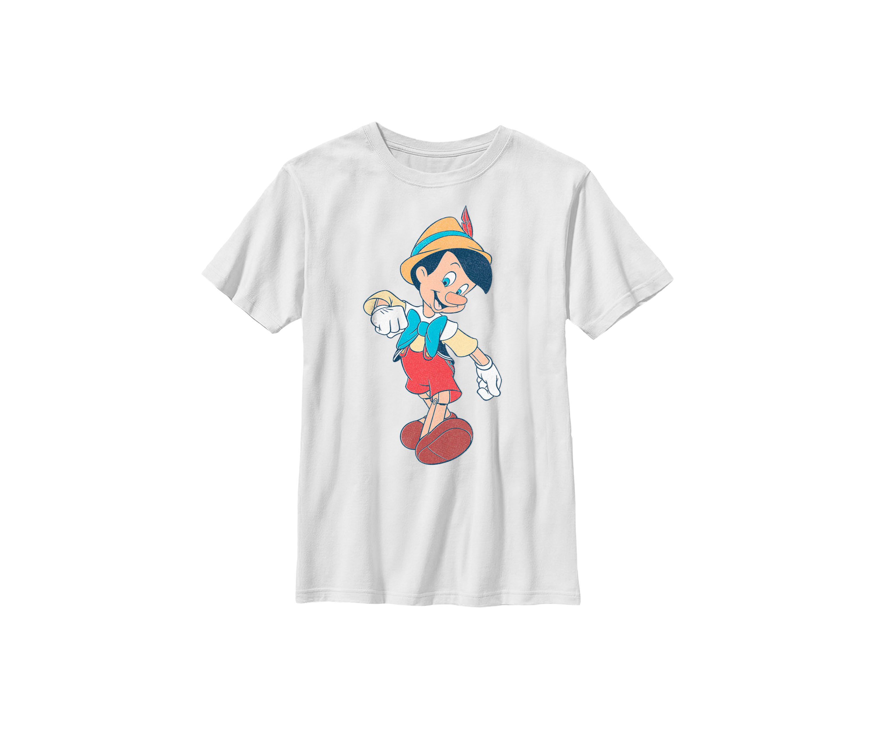 Vintage Pinocchio Graphic T-Shirt