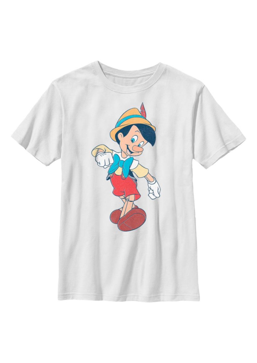 Vintage Pinocchio Graphic T-Shirt