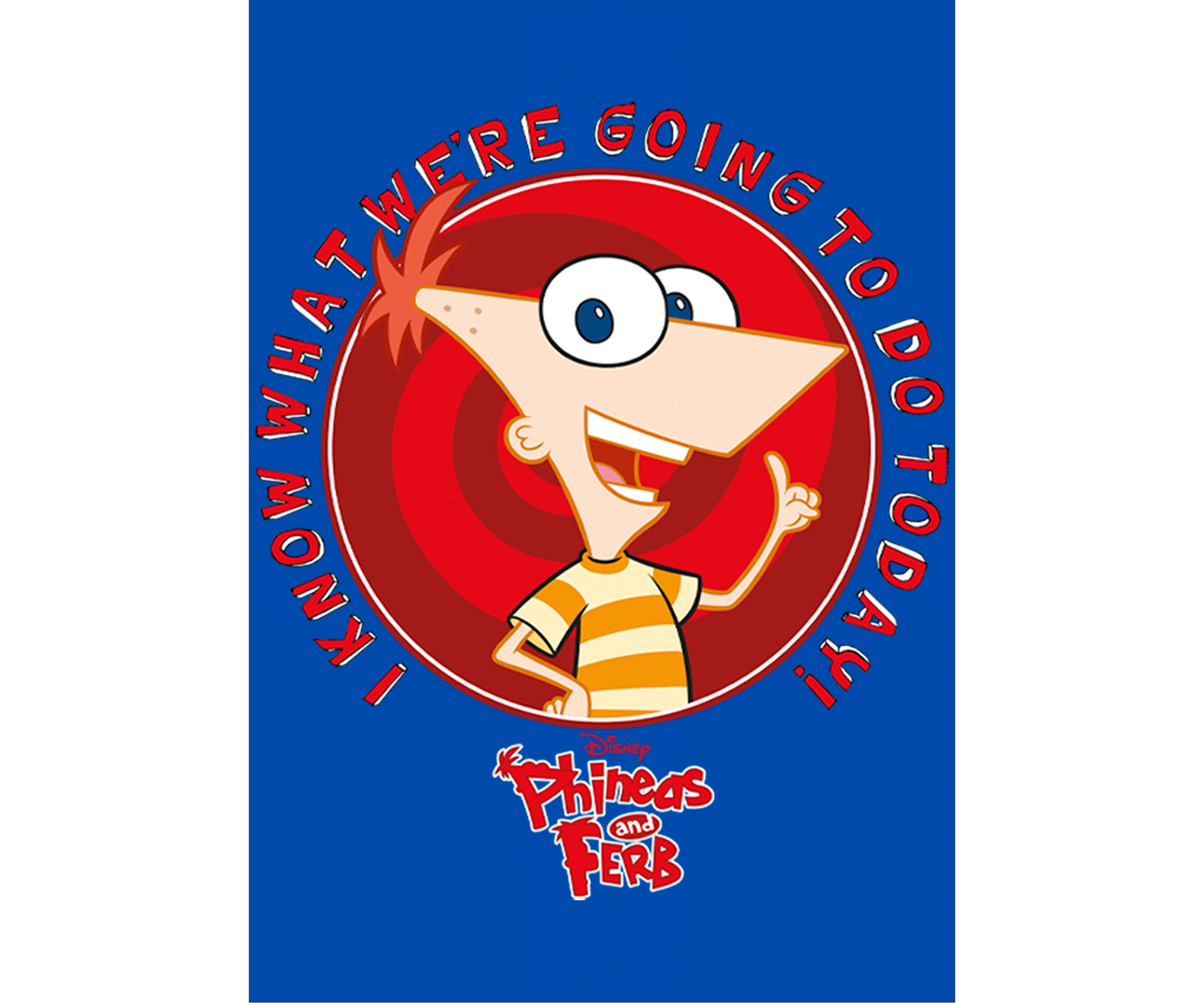 Boys 4-7 Phineas and Ferb Phineas Do Today Top
