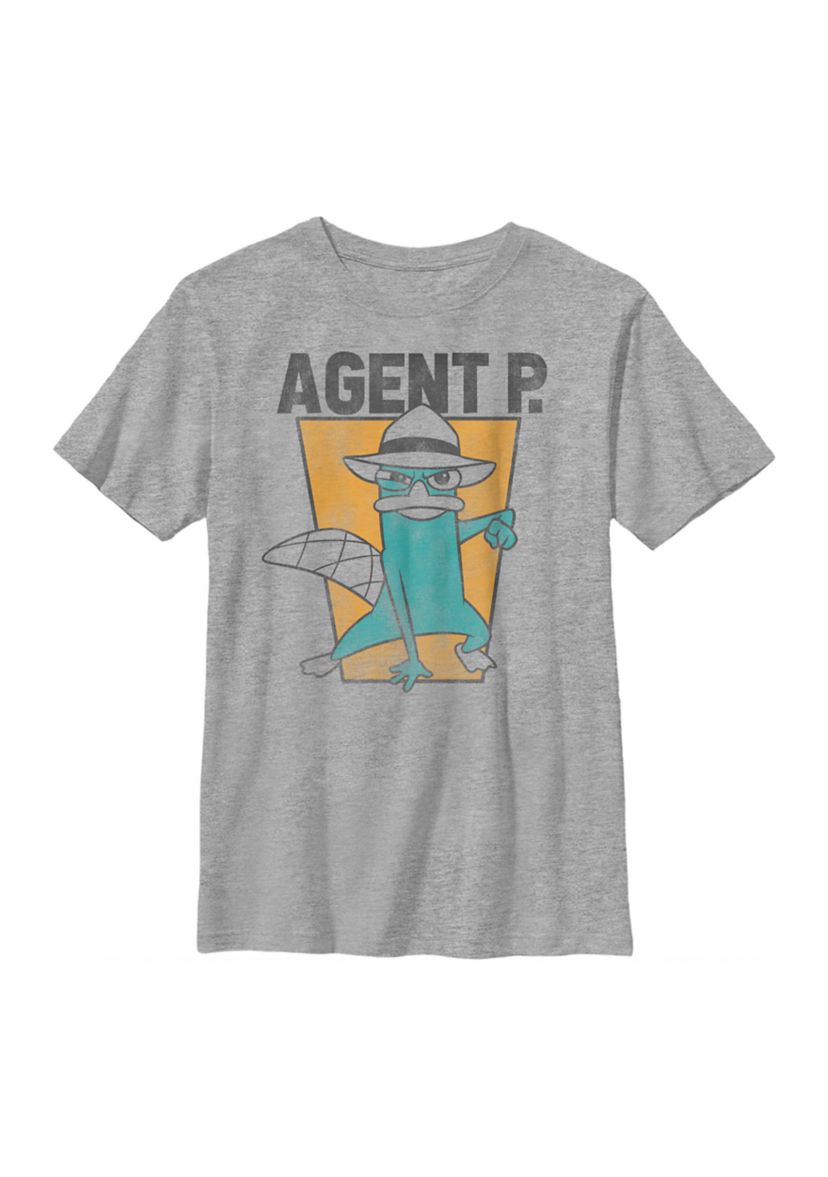 Boys 4-7 Phineas and Ferb Agent P Top