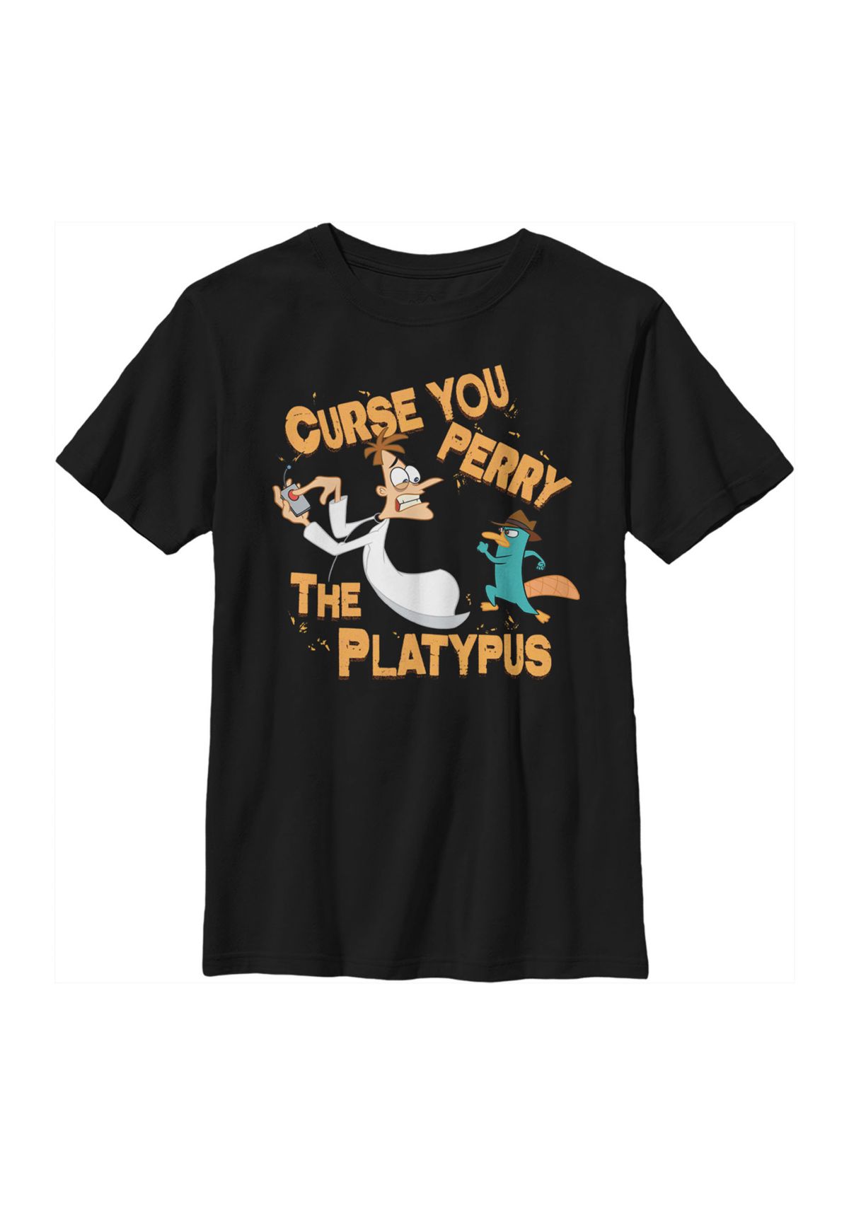 Boys 4-7 Phineas and Ferb Curse you Top