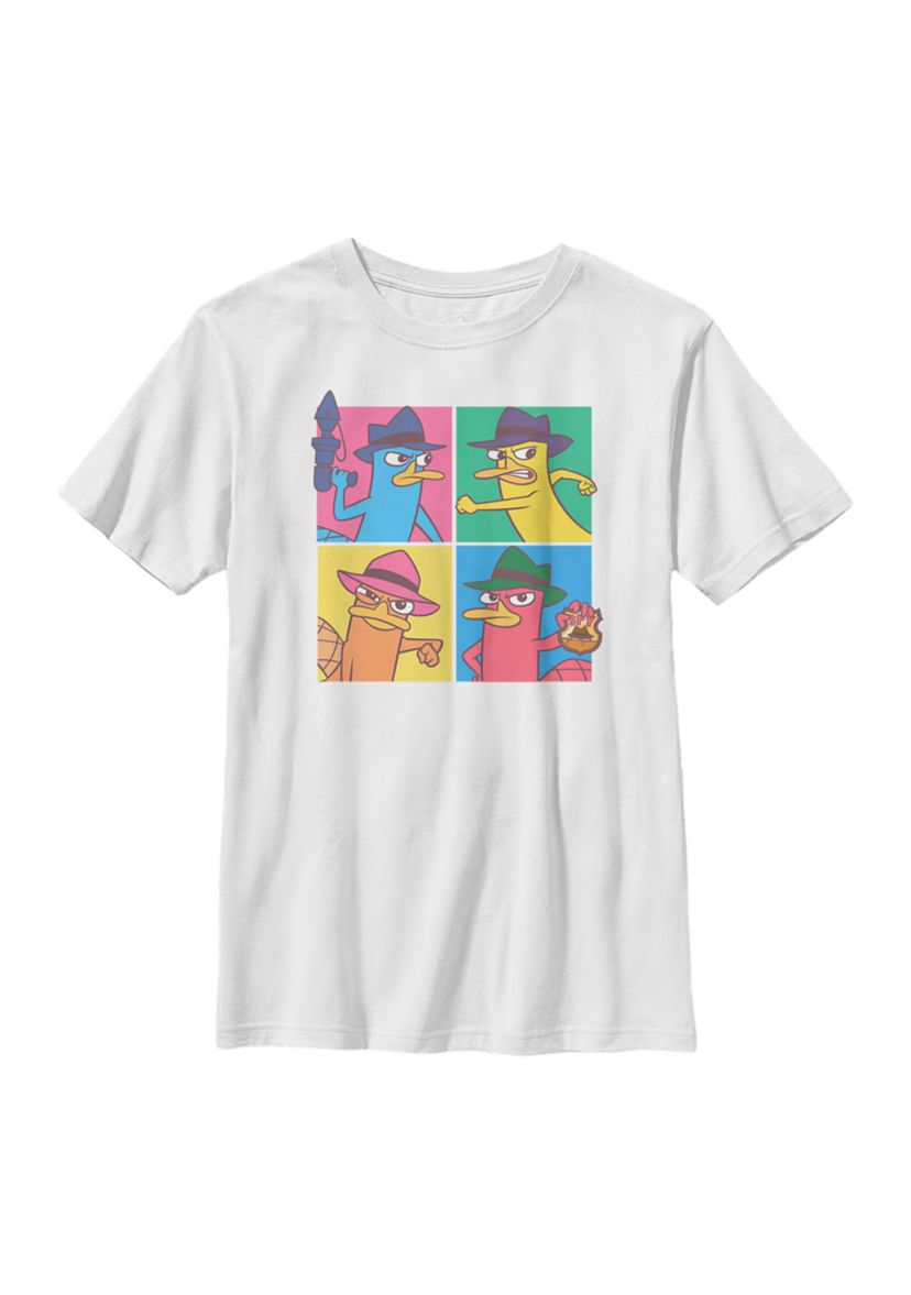 Boys 4-7 Agent P Boxes Graphic T-Shirt