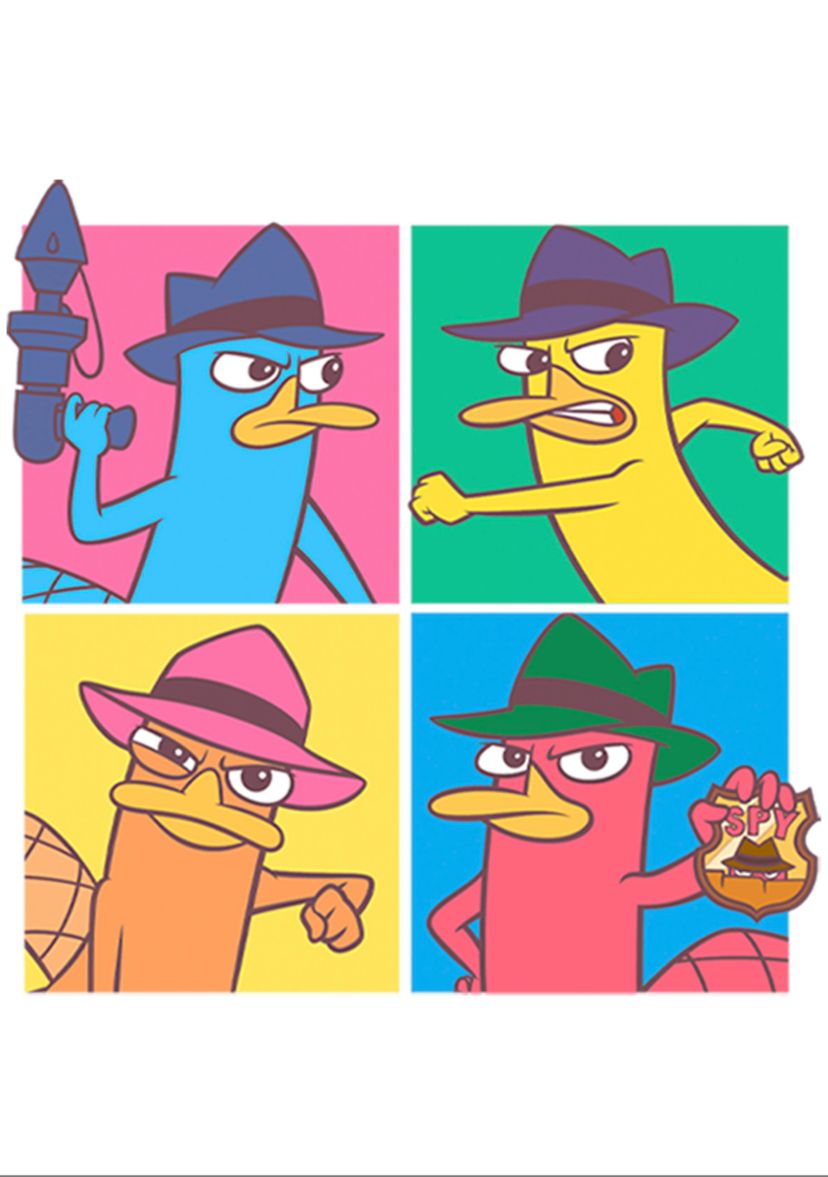 Boys 4-7 Agent P Boxes Graphic T-Shirt