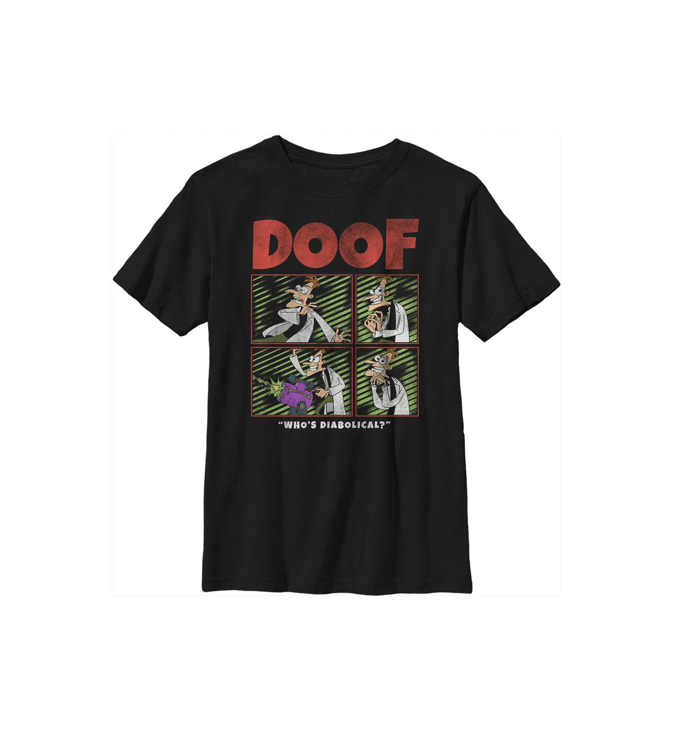 Boys 4-7 Phineas and Ferb Doof Top