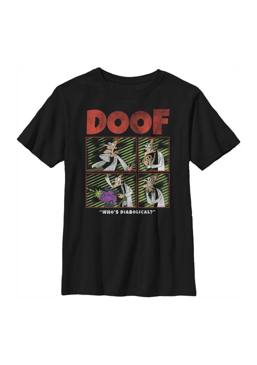 Boys 4-7 Phineas and Ferb Doof Top