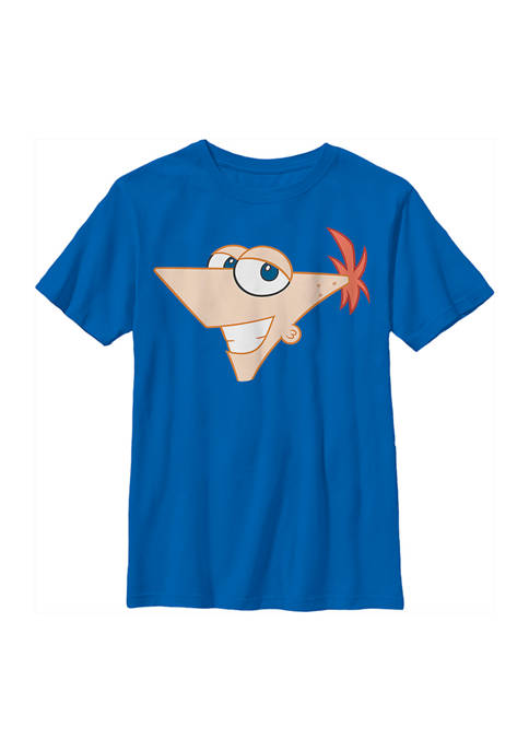 Boys 4-7 Phineas and Ferb Large Phineas Top