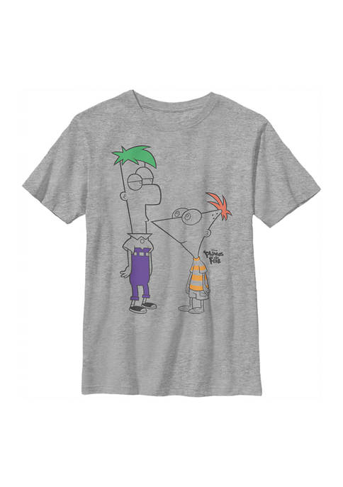 Boys 4-7 Phineas and Ferb Boys of Summer Top