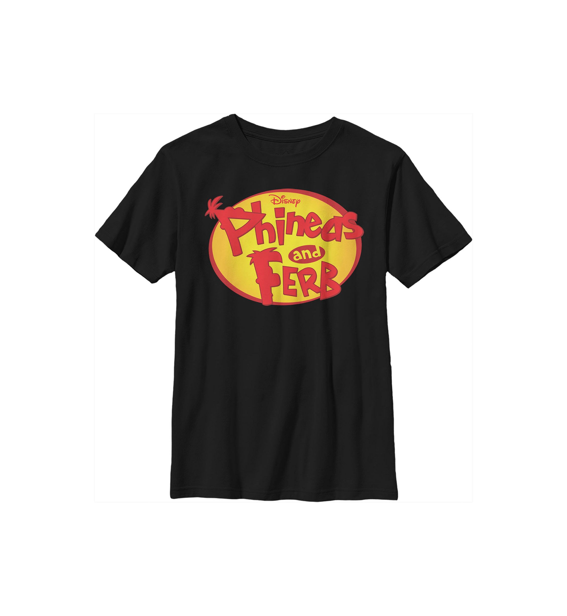 Boys 4-7 Phineas and Ferb Oval Logo Top