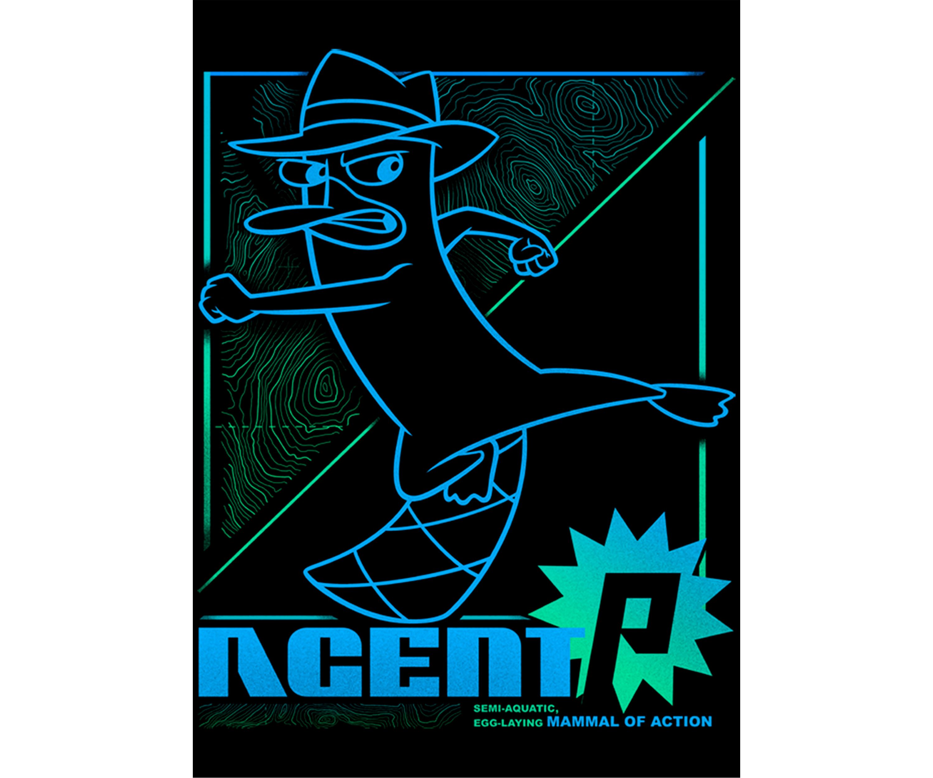 Boys 4-7 Phineas and Ferb Mammal of Action Top