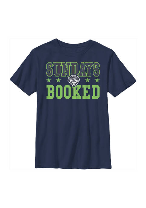 ESPN Boys 4-7 Sundays Booked Stack Graphic T-Shirt