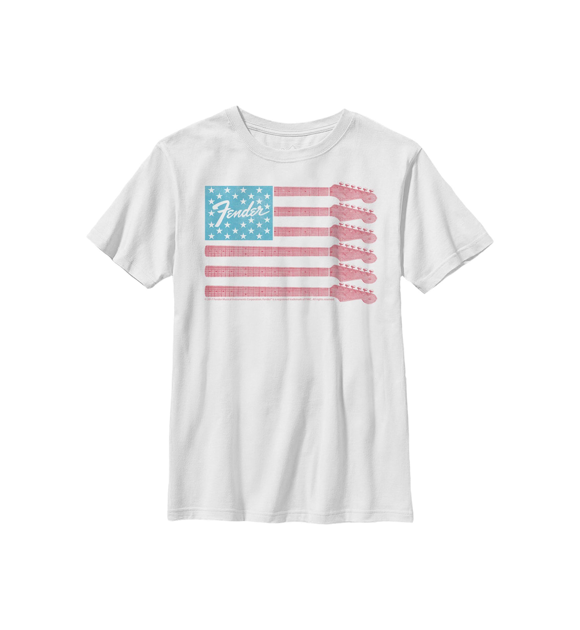 Guitar Flag Graphic T-Shirt