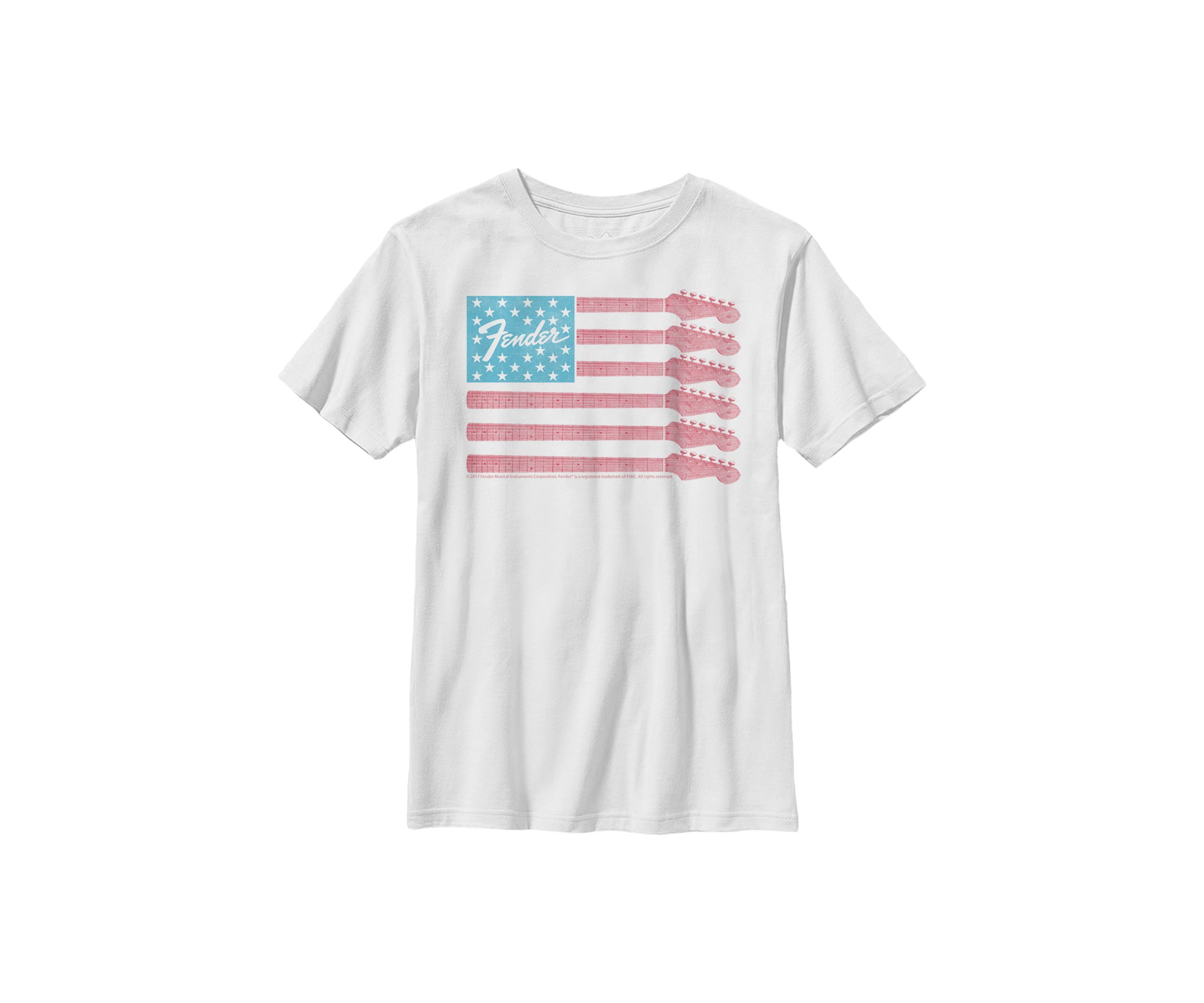 Guitar Flag Graphic T-Shirt