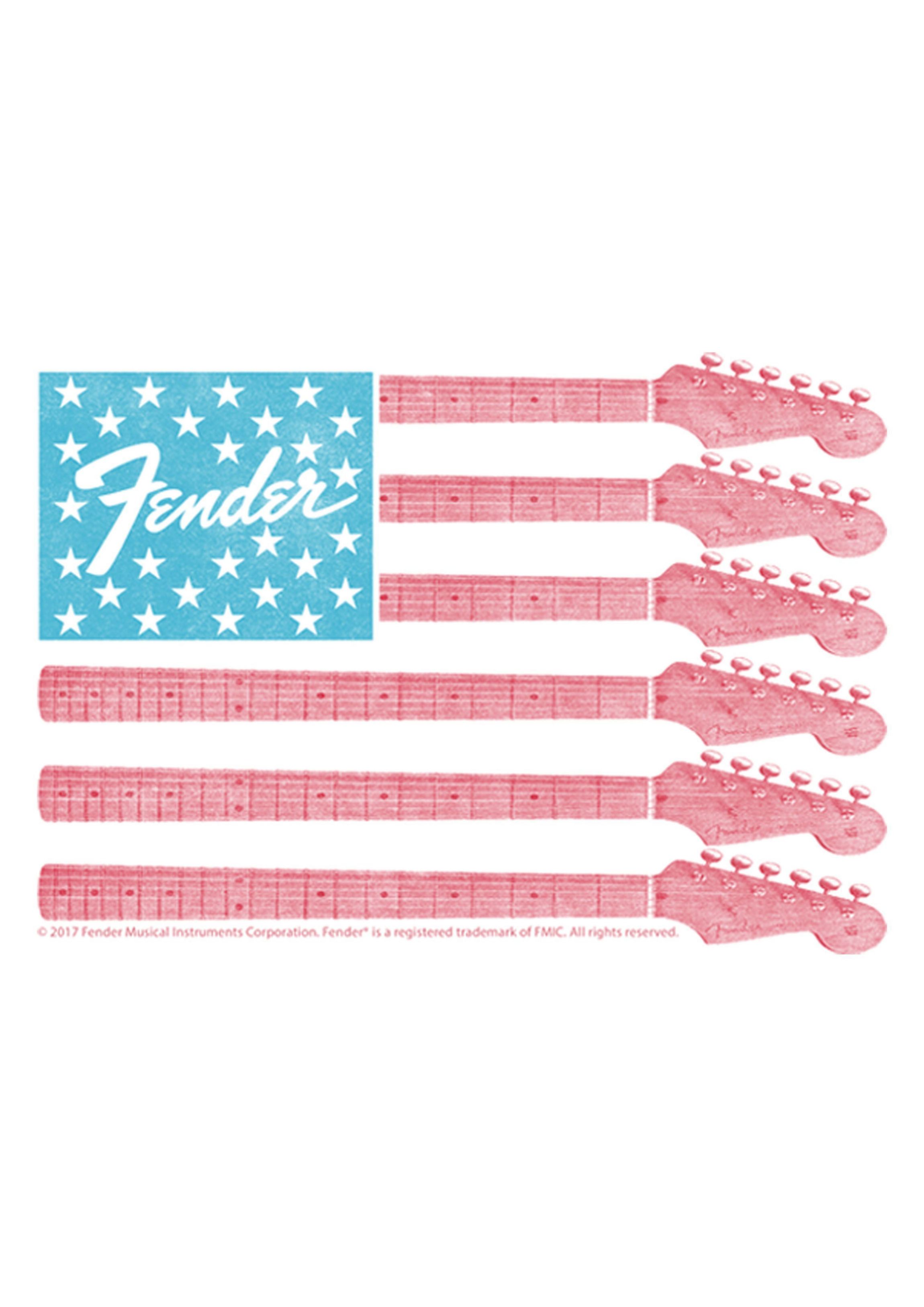 Guitar Flag Graphic T-Shirt