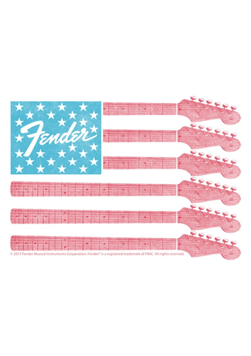 Guitar Flag Graphic T-Shirt