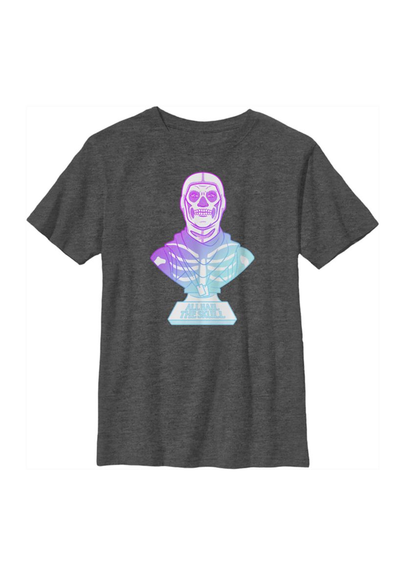 Boys 4-7  Hail Skull Graphic T-Shirt