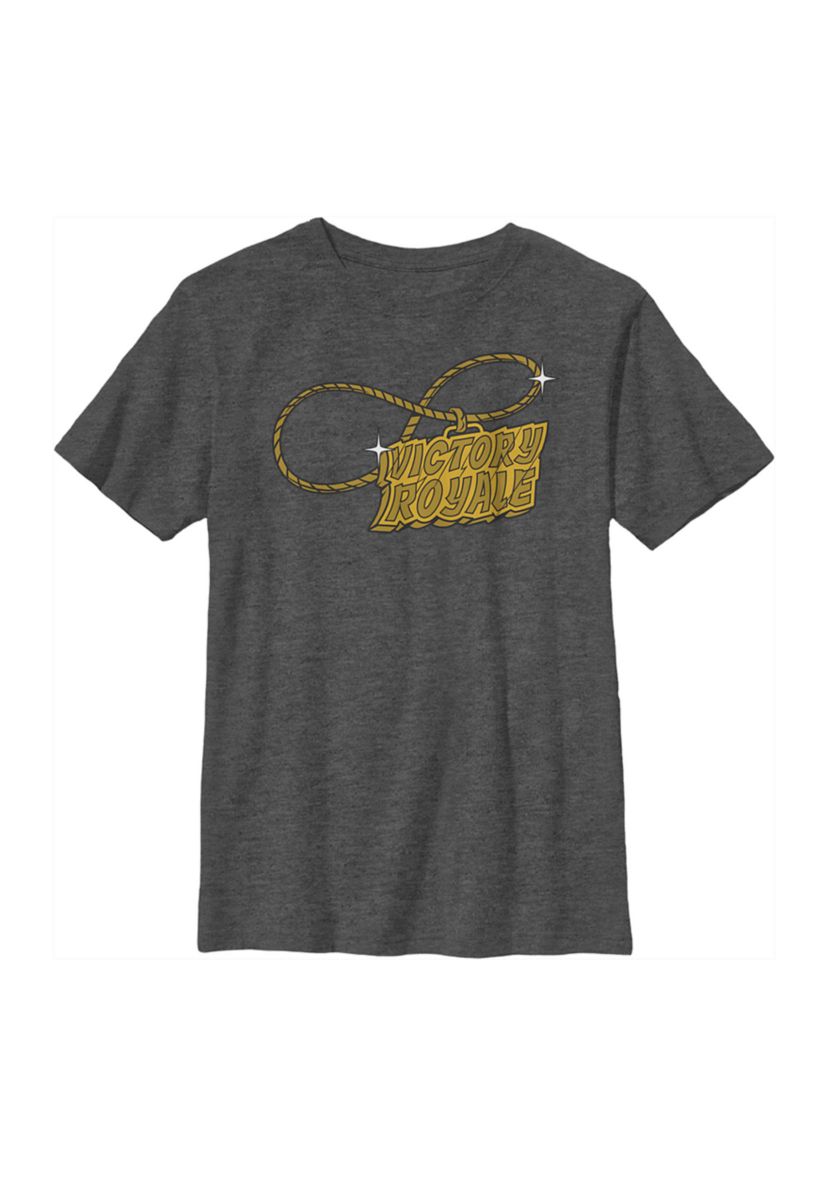 Boys 4-7  Victory Royale Gold Graphic T-Shirt