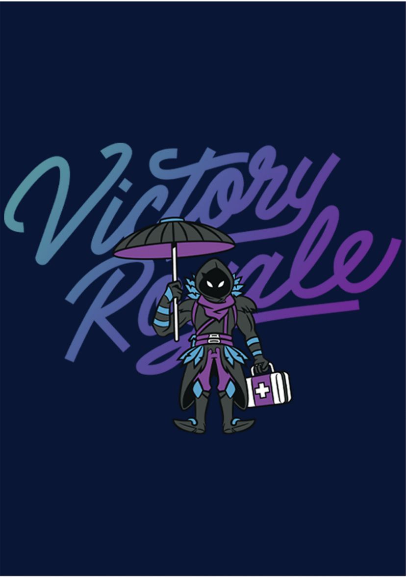 Boys 4-7  Victory Royale Float On Graphic T-Shirt