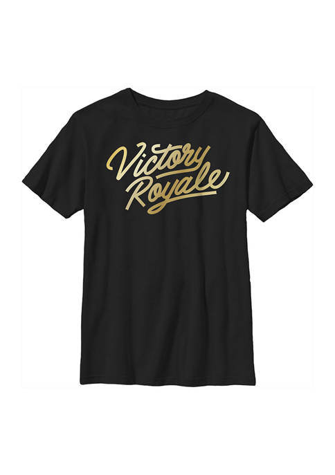 Fortnite Boys 4-7 Victory Script Logo Graphic T-Shirt