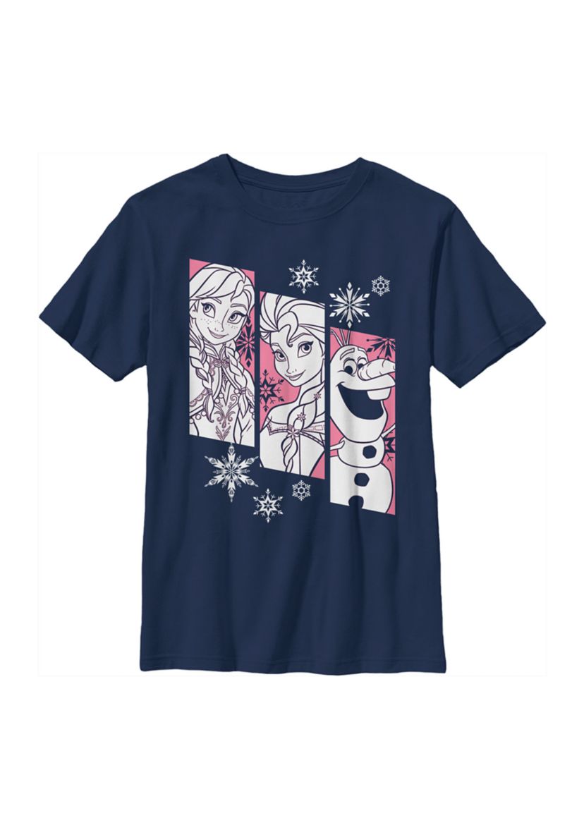 Boys 4-7 Frozen Snow Trio Graphic T-Shirt