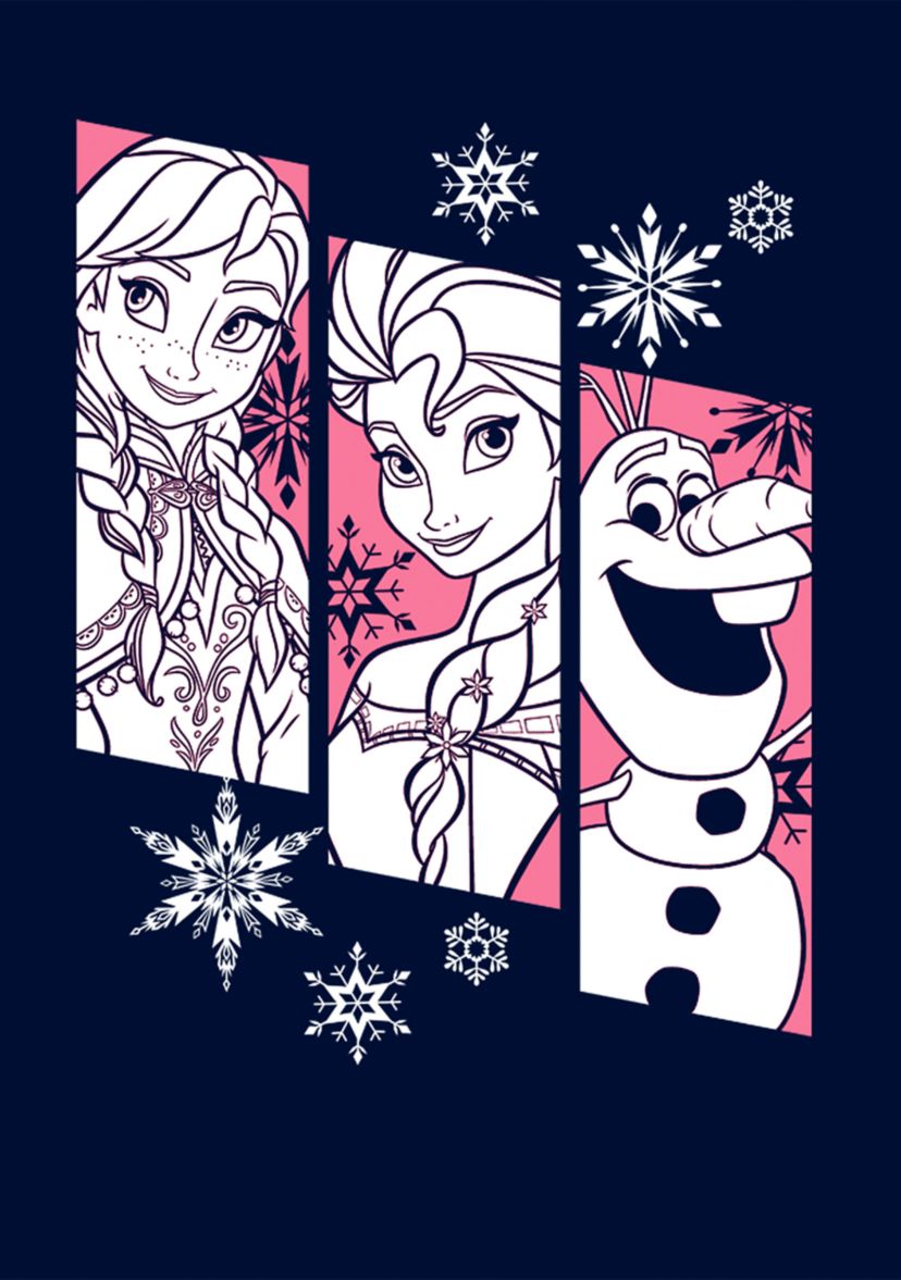 Boys 4-7 Frozen Snow Trio Graphic T-Shirt