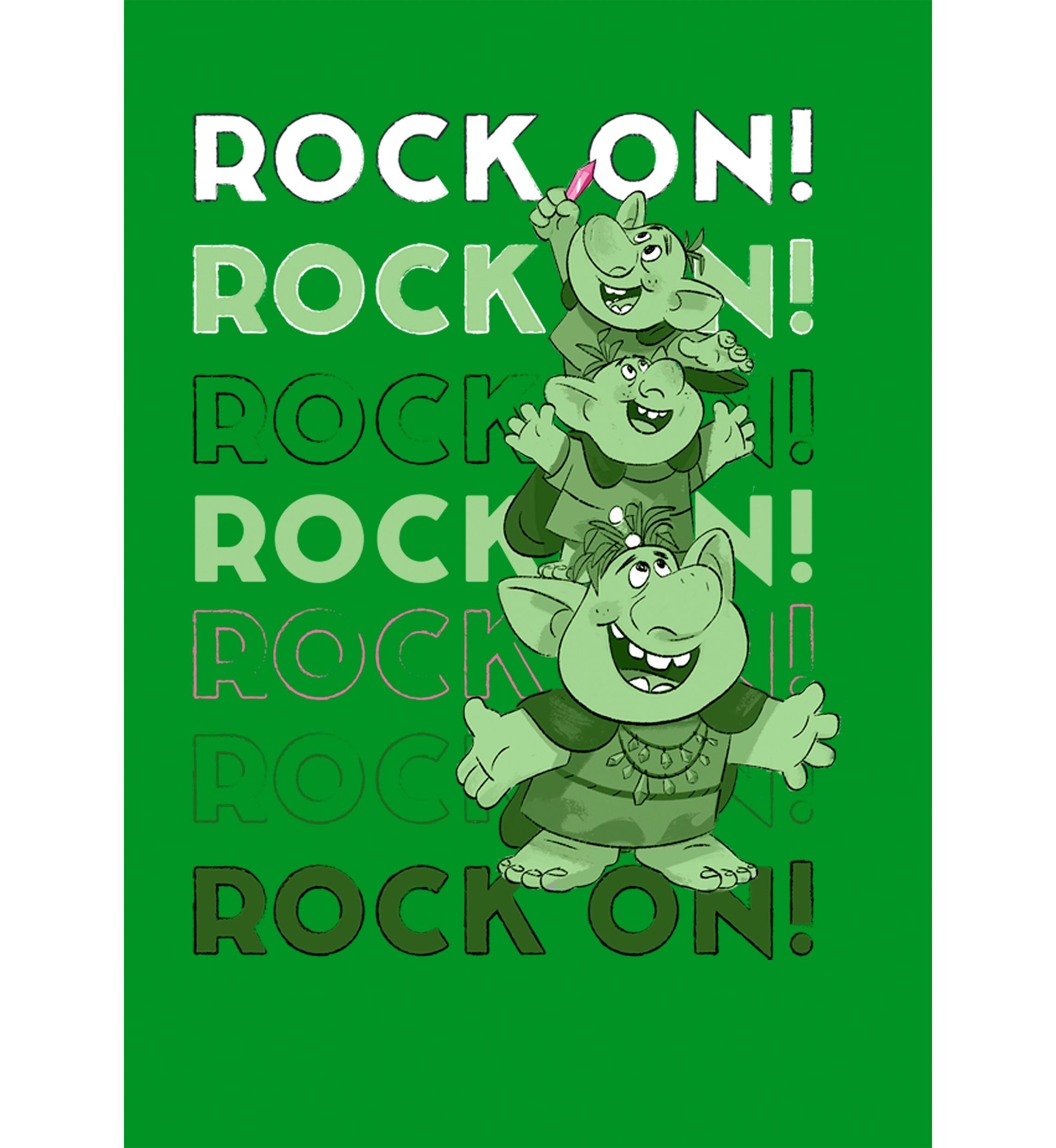 Boys 4-7  Frozen Rock On Top