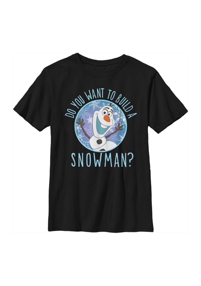 Boys 4-7  Frozen Build a Snowman Top
