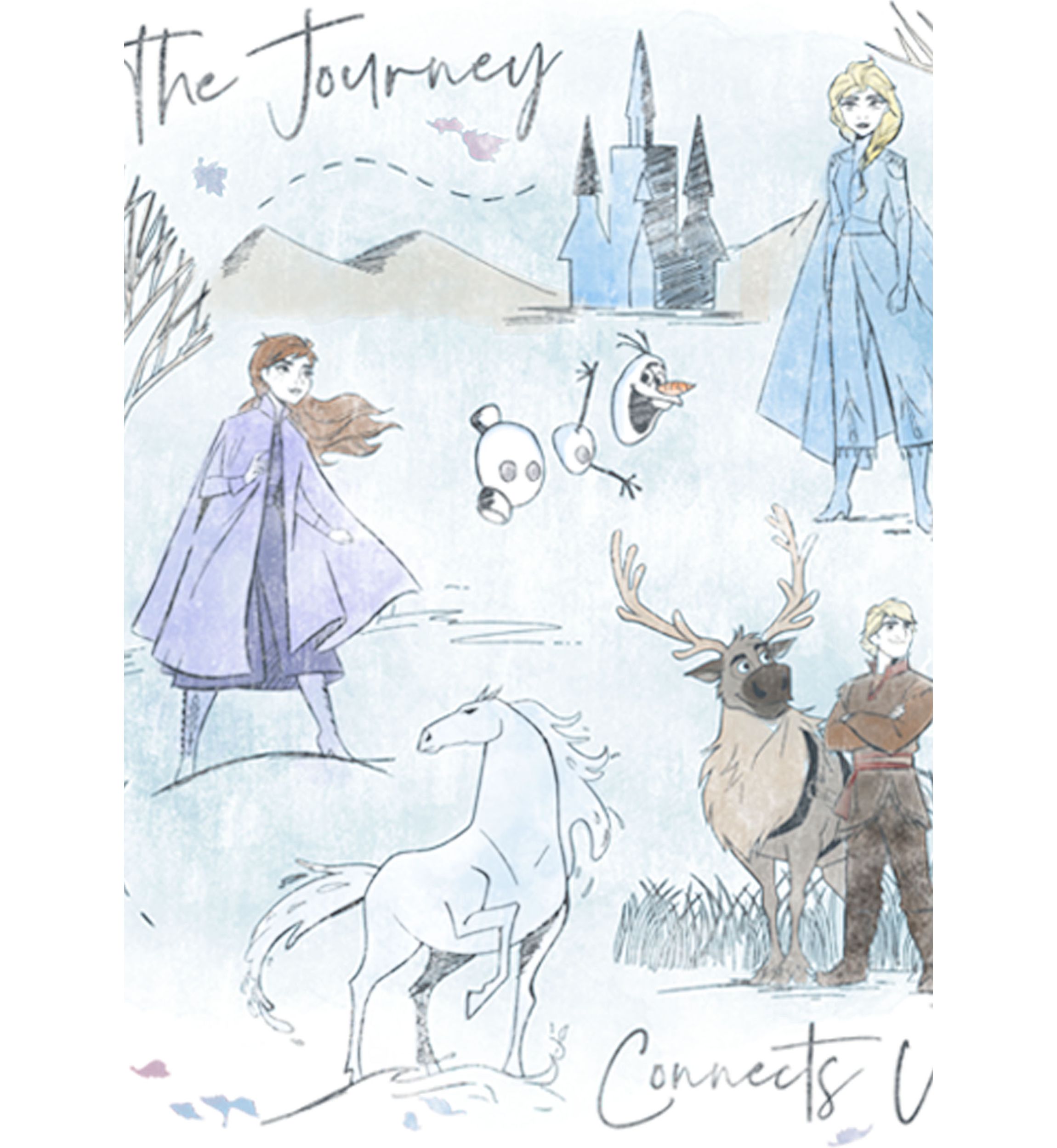 Boys 4-7 Frozen Arendelle Journey Graphic T-Shirt