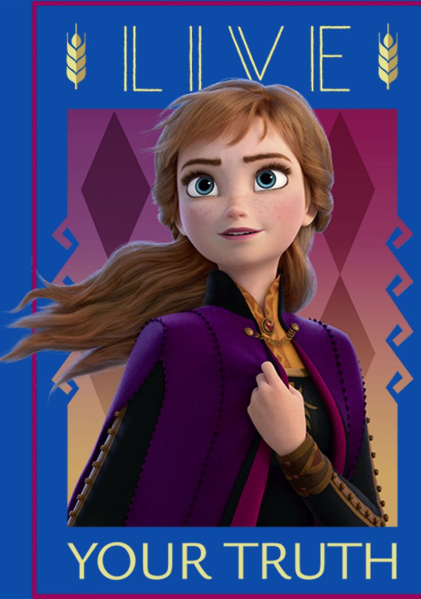 Boys 4-7 Frozen Anna Lives Truth Graphic T-Shirt