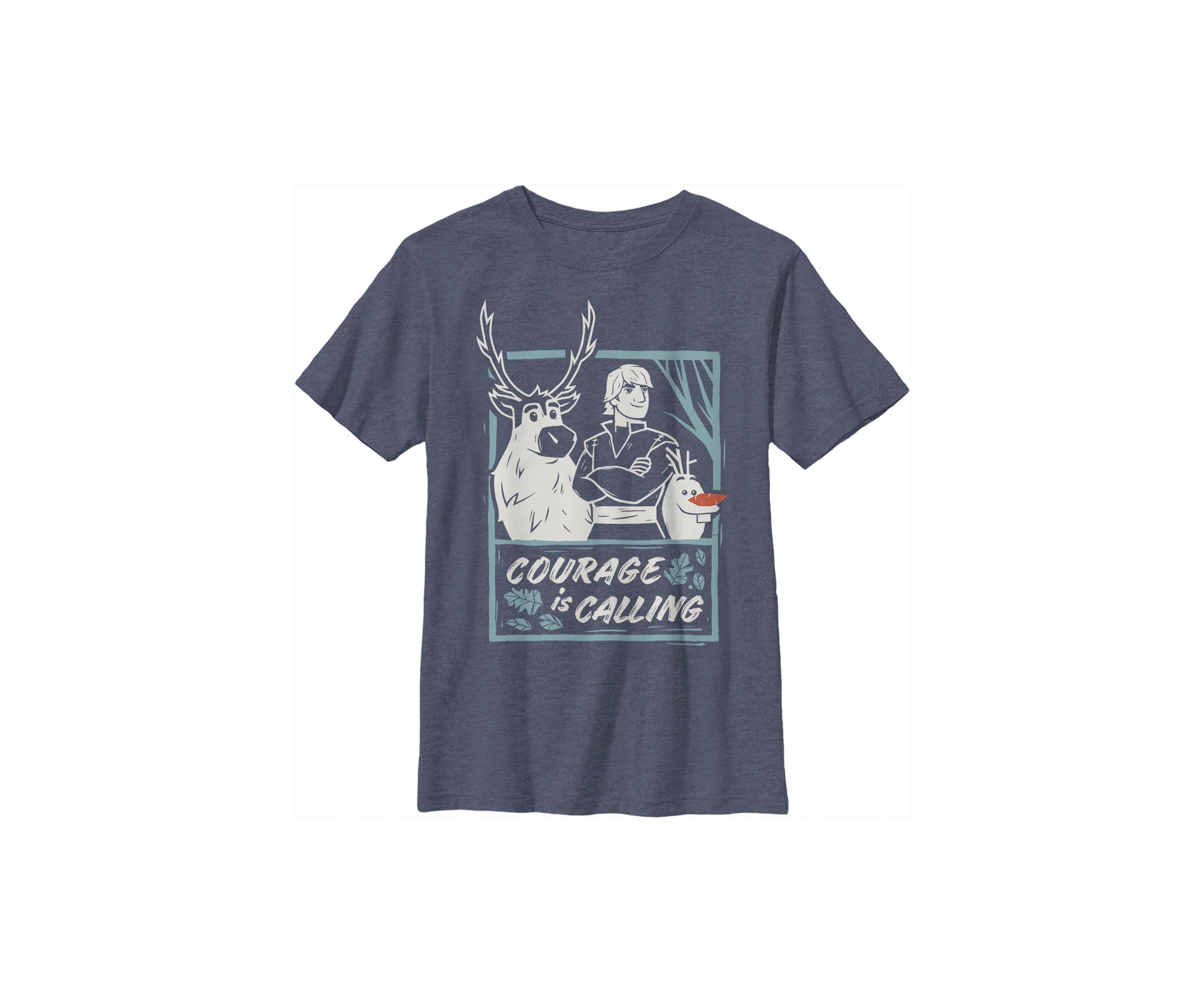 Boys 4-7 Frozen Courage Calls Graphic T-Shirt
