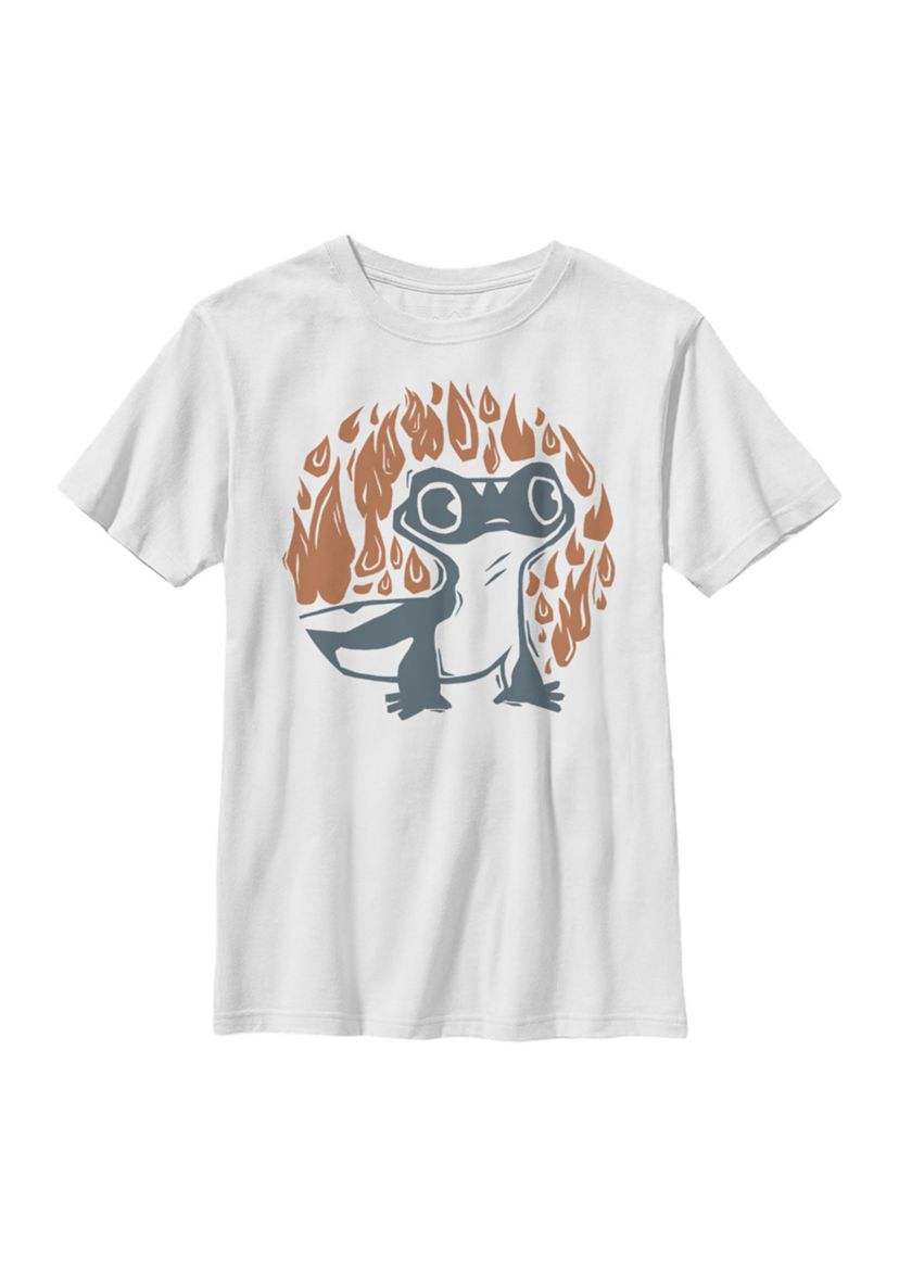 Boys 4-7 Frozen Salamander Circle Graphic T-Shirt