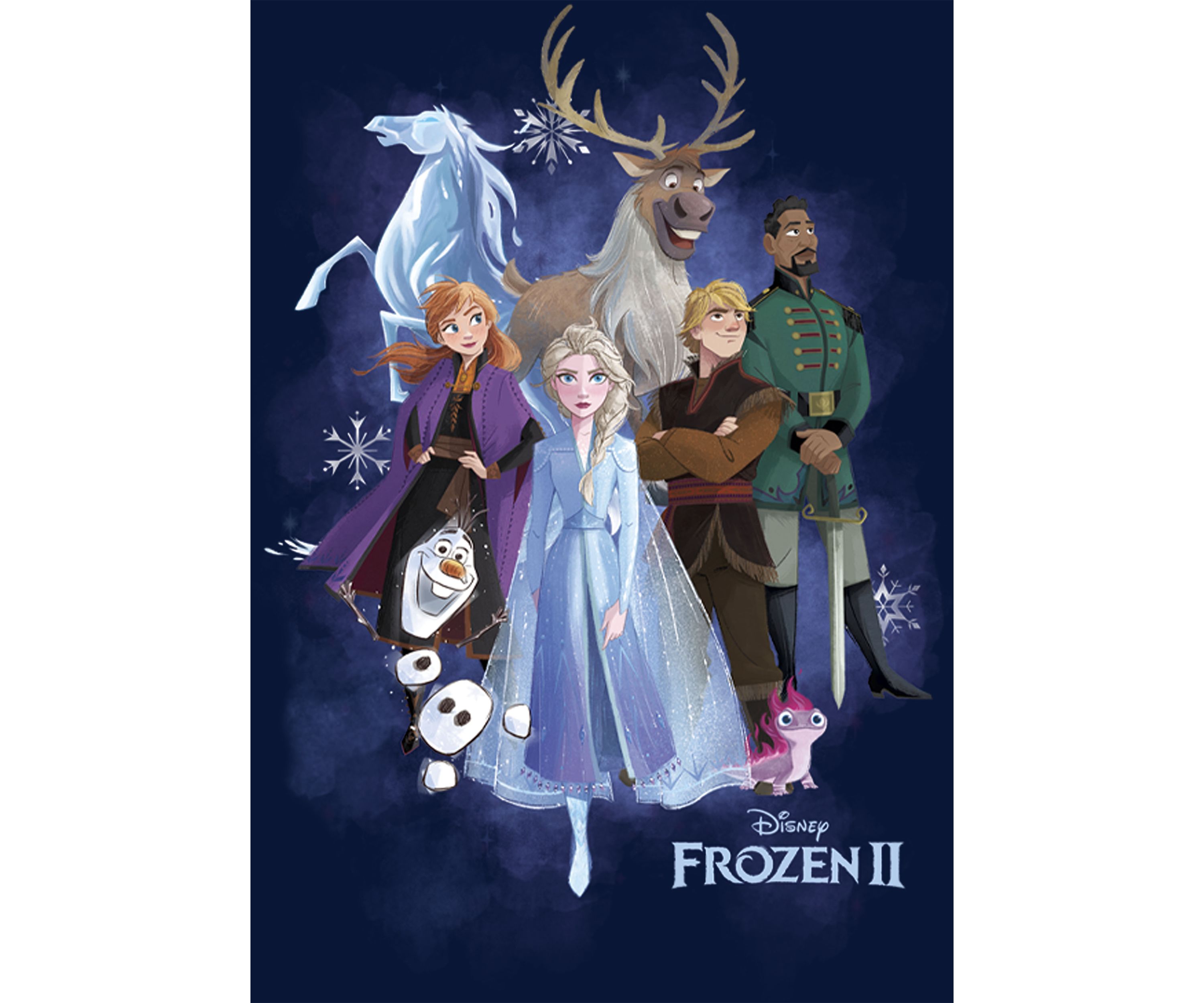 Boys 4-7 Frozen Group Cloud Graphic T-Shirt