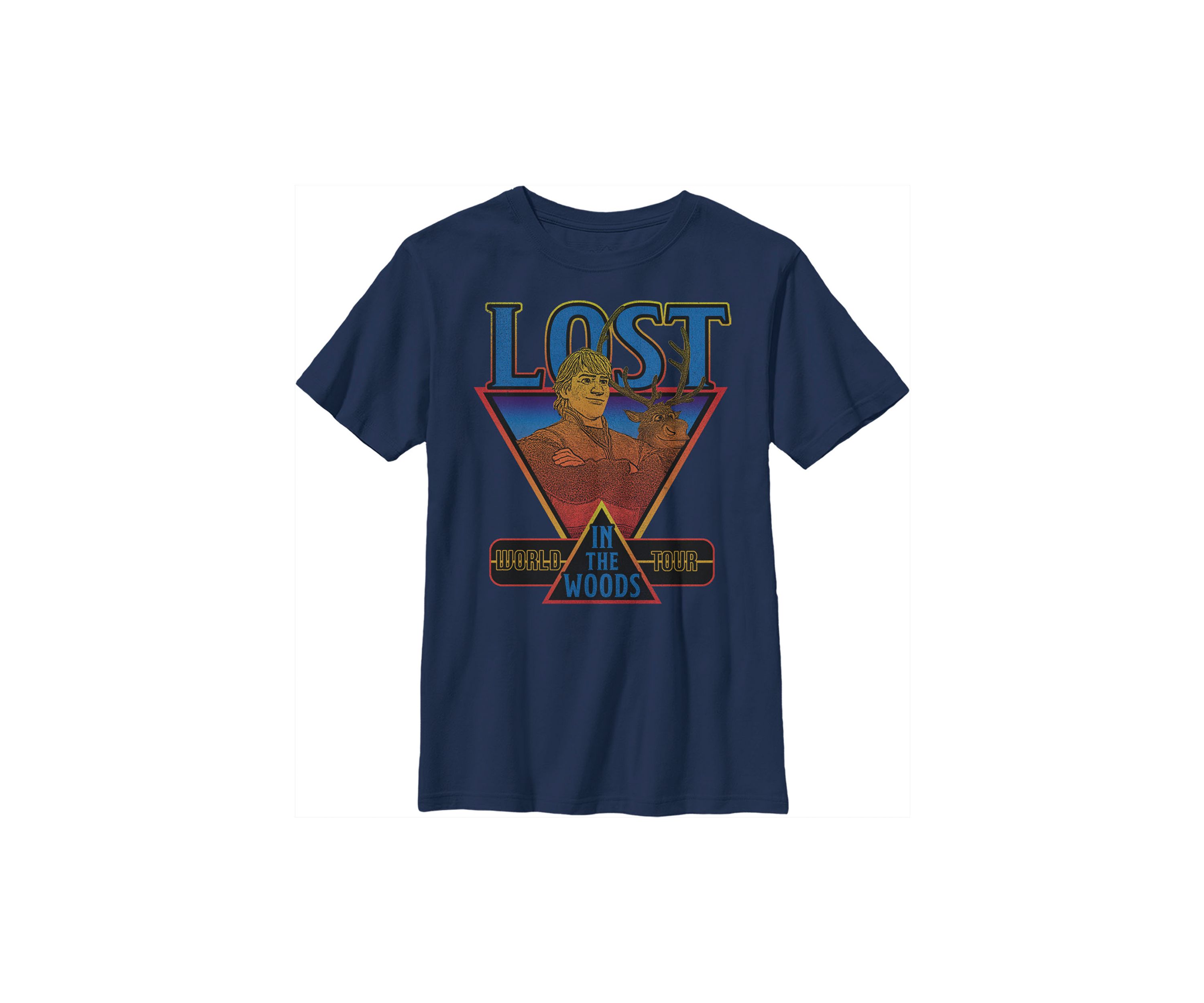 Boys 4-7 Frozen Lost World Tour Graphic T-Shirt