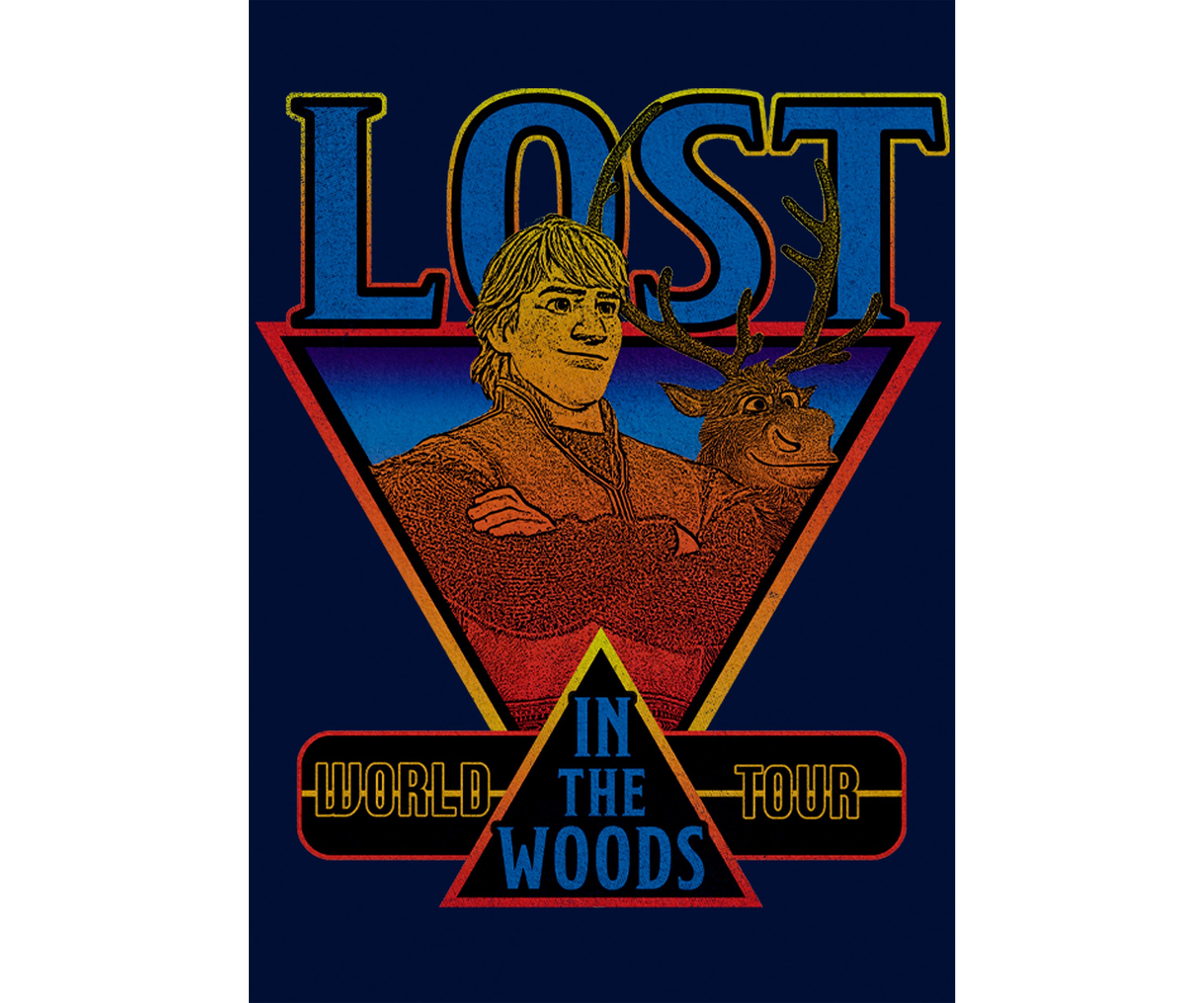 Boys 4-7 Frozen Lost World Tour Graphic T-Shirt