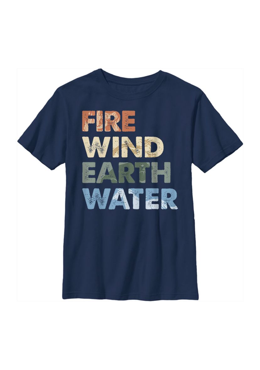 Boys 4-7 Frozen Element Stack Graphic T-Shirt