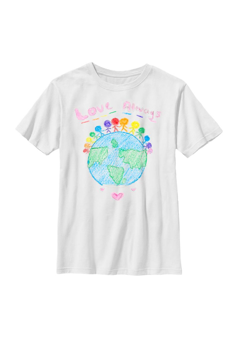 Boys 4-7  Kidfest World Love Graphic T-Shirt