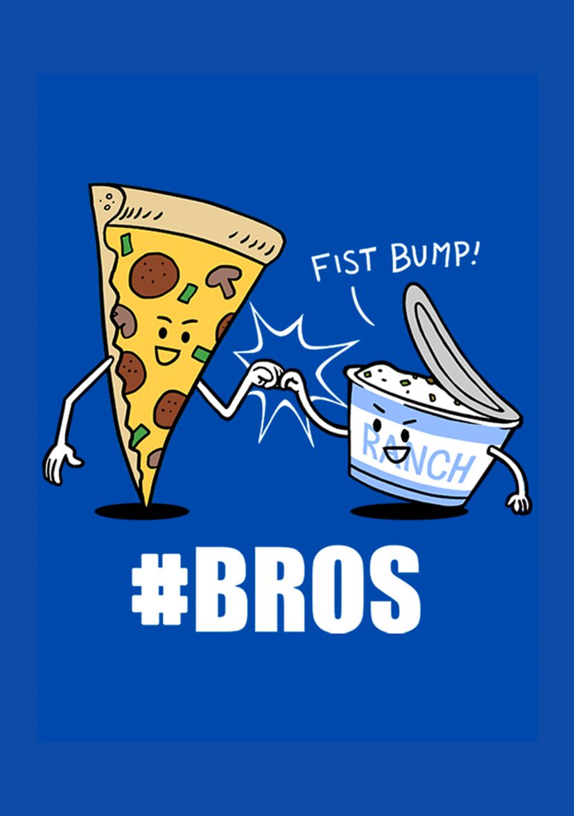 Boys 4-7 Pizza and Ranch T-Shirt