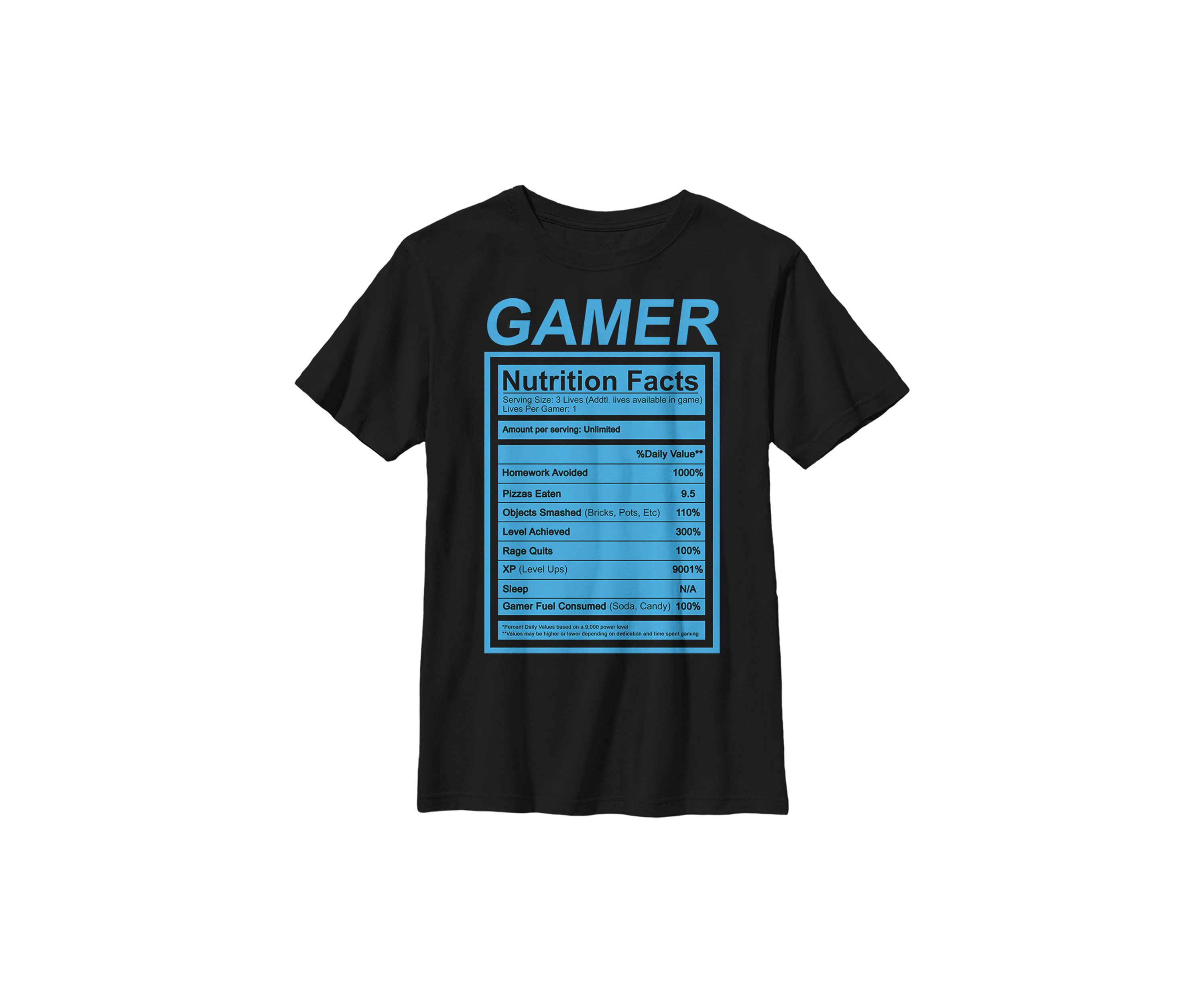 Boys 4-7 Nutritional Gamer T-Shirt