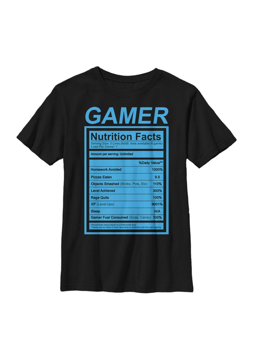 Boys 4-7 Nutritional Gamer T-Shirt