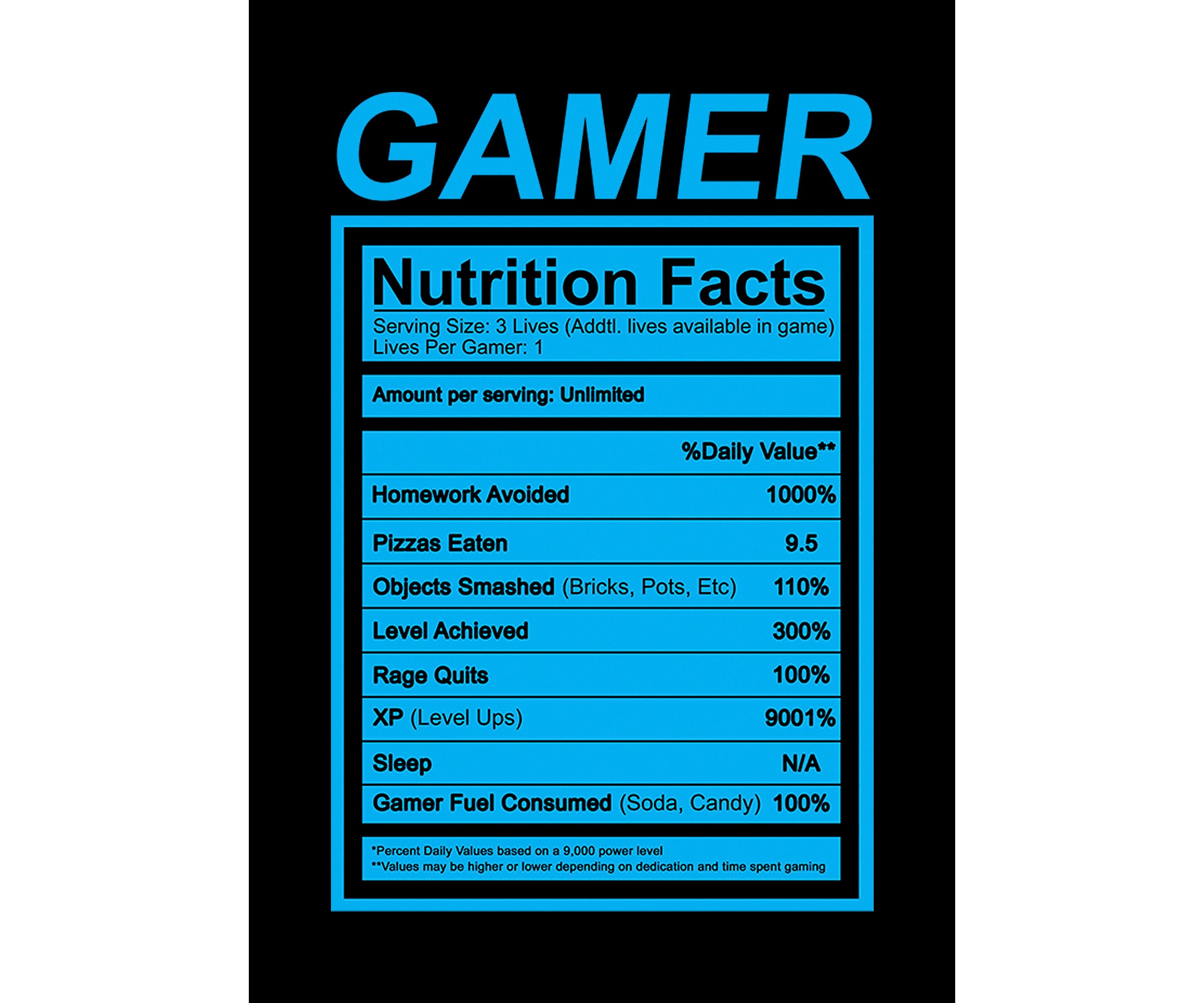 Boys 4-7 Nutritional Gamer T-Shirt