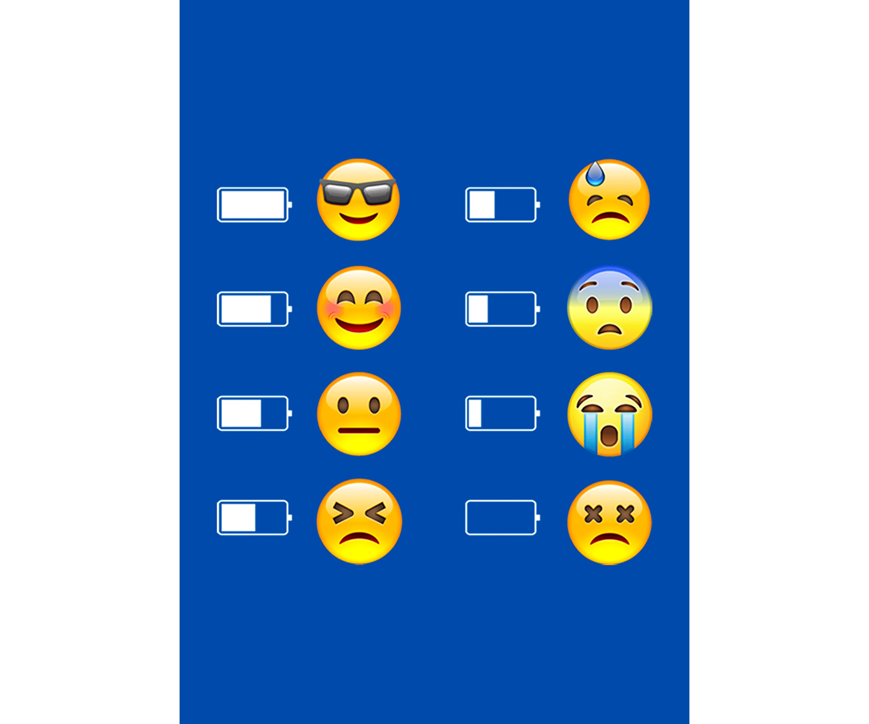 Boys 4-7 Battery Emojis T-Shirt