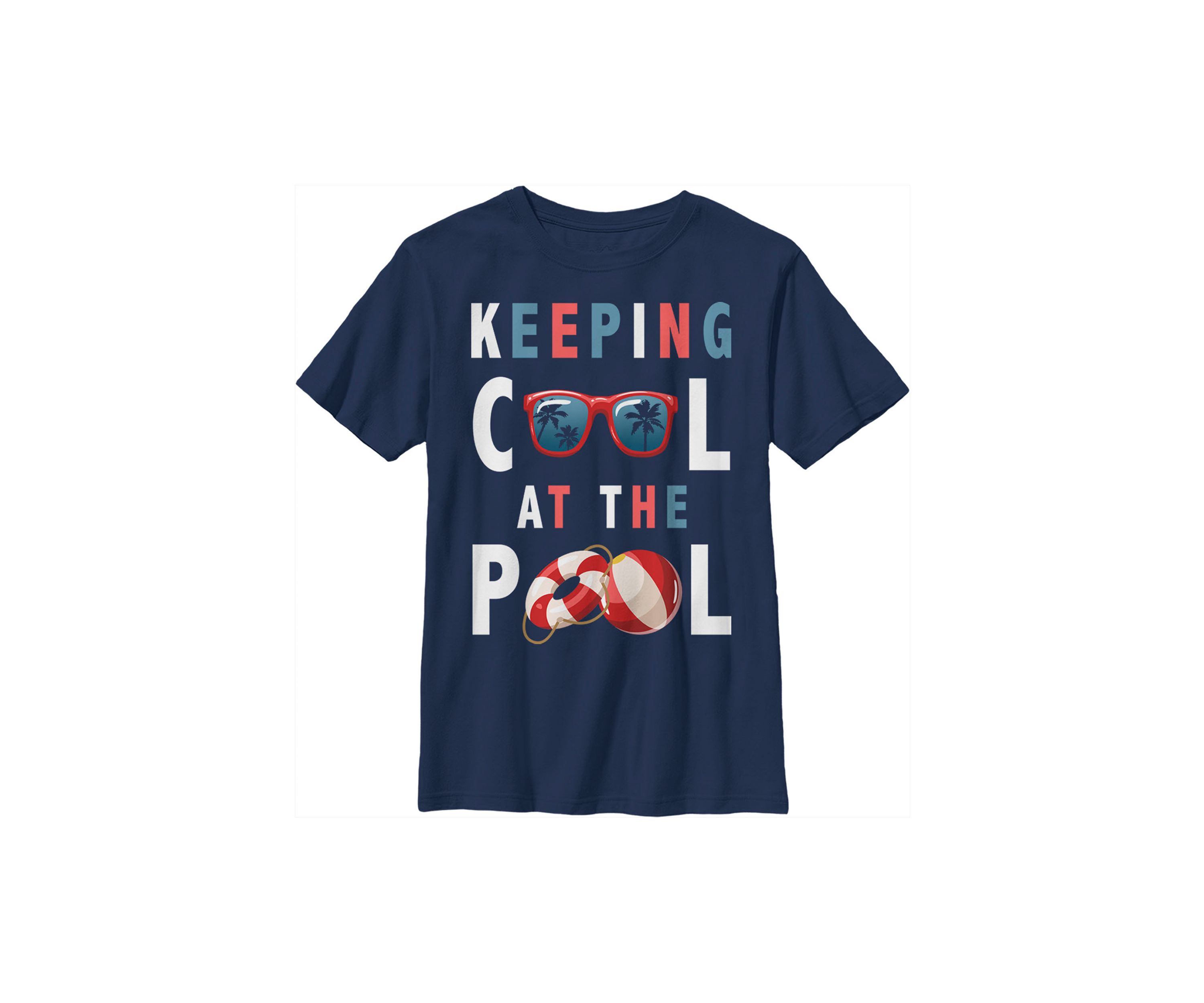 Boys 4-7 Cool At The Pool T-Shirt