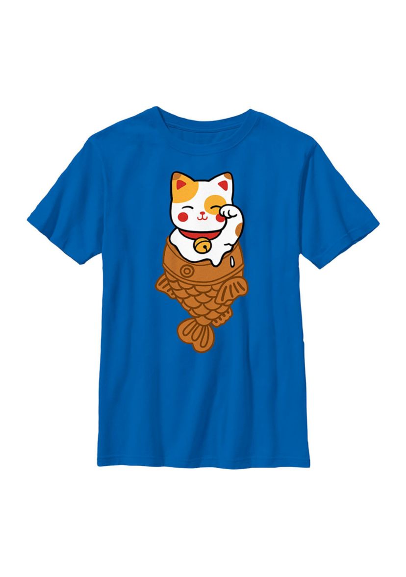 Taiyaki Icecat Graphic Top