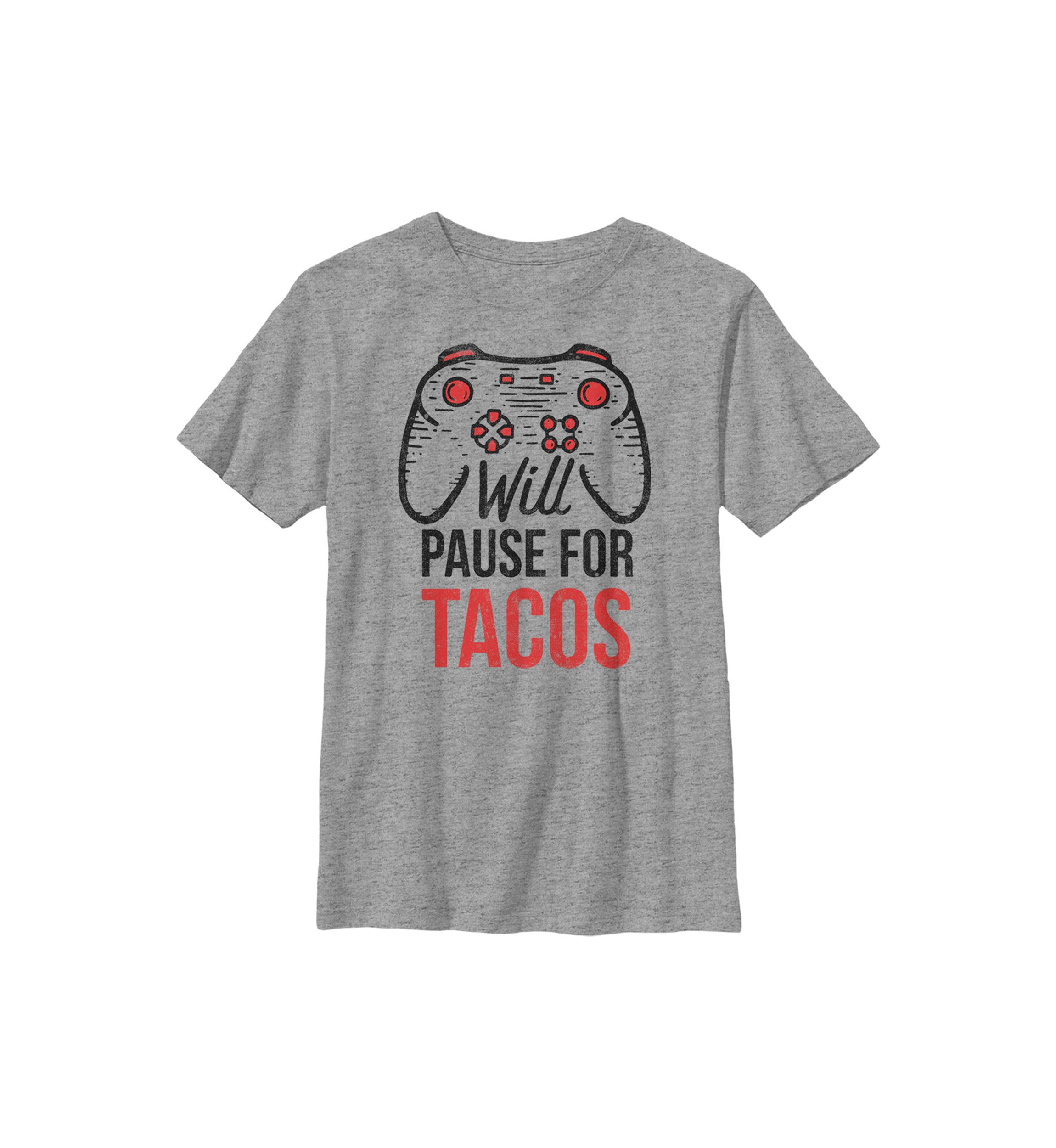 Boys 4-7 Pause for Tacos T-Shirt