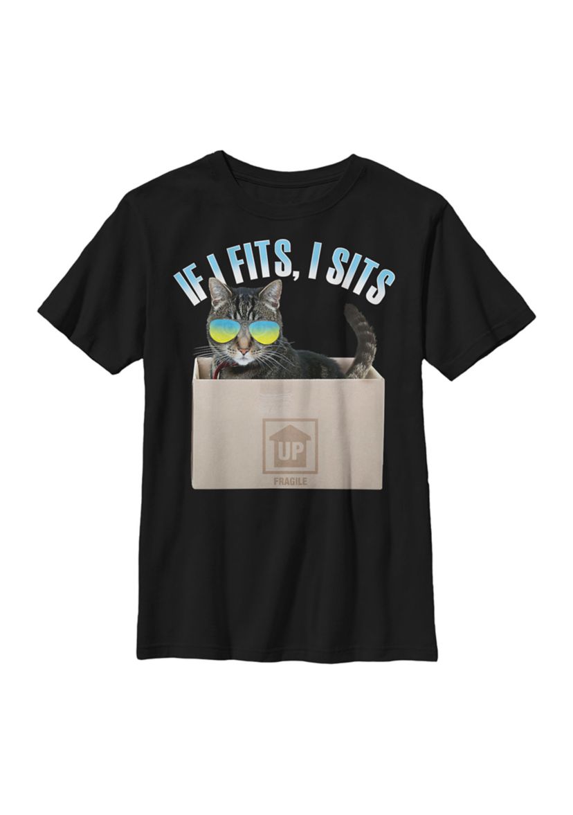 Boys 4-7 Cat Fits T-Shirt