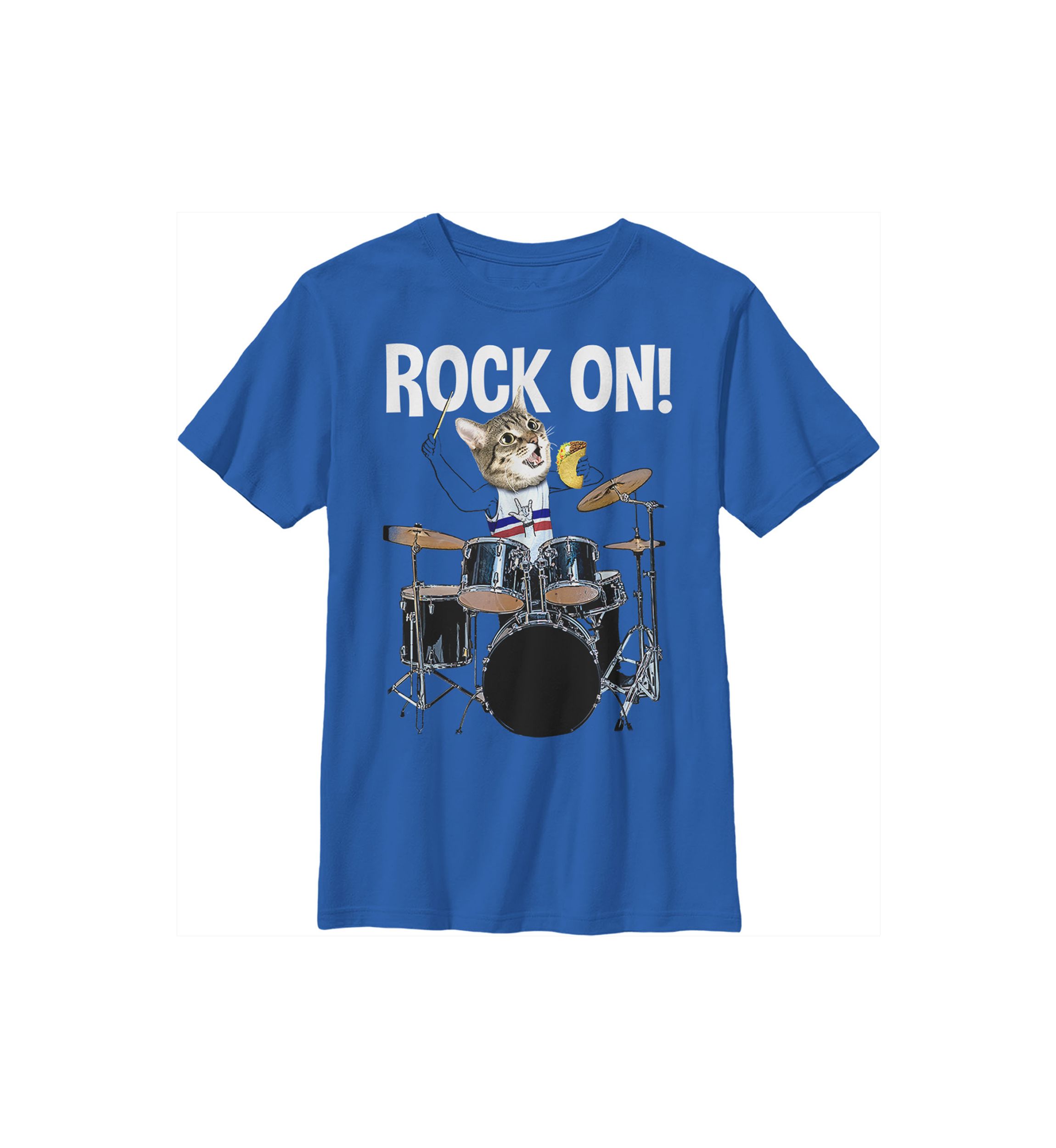 Boys 4-7 Rockin Cat T-Shirt