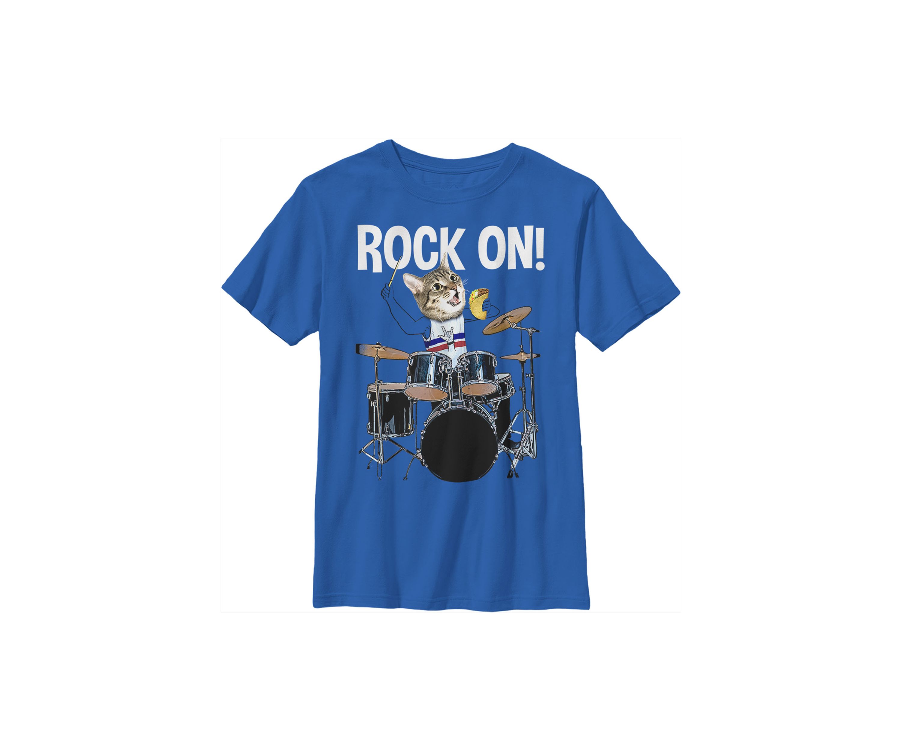 Boys 4-7 Rockin Cat T-Shirt